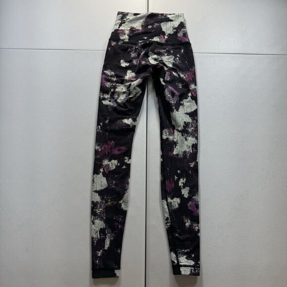 Lululemon Wunder Under Leggings Women’s 4 Kara Blossom Multi High Rise Pant - Picture 3 of 7